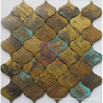 Lattern Shape Copper Made Mosaic Tile (CFM1084)